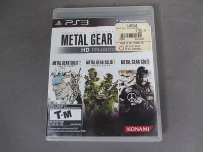 Metal Gear Solid HD Collection PS3 PlayStation 3 Complete CIB