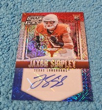 2015 Prizm Draft Picks Jaxon Shipley Texas Rookie Autograph 17/25 #200