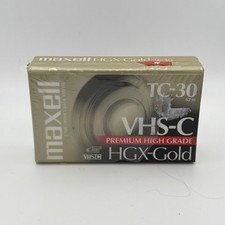 Maxell MAX203010 High Grade VHS-C Videotape Cassette