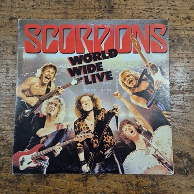 LP Scorpions - World Wide Live 2-62 2403433 Musica Rock Vinile