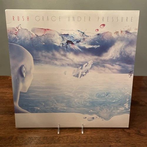 Rush Grace Under Pressure Vinyl Record VG+