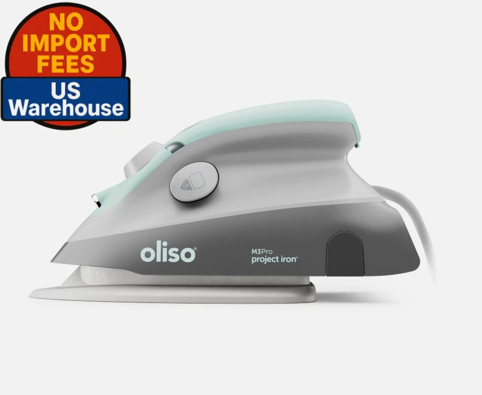 With Solemate 1000w Ceramic Soleplate Aqua New