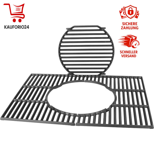Grillrost Gusseisen 44,5Cm FüR Weber Spirit I Ii E/S 310 320 330 Genesis Bbq-image