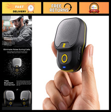 Wearable Bluetooth 5.3 Speaker - 30H Battery, IPX7 Waterproof, Clip-On, TWS, ENC