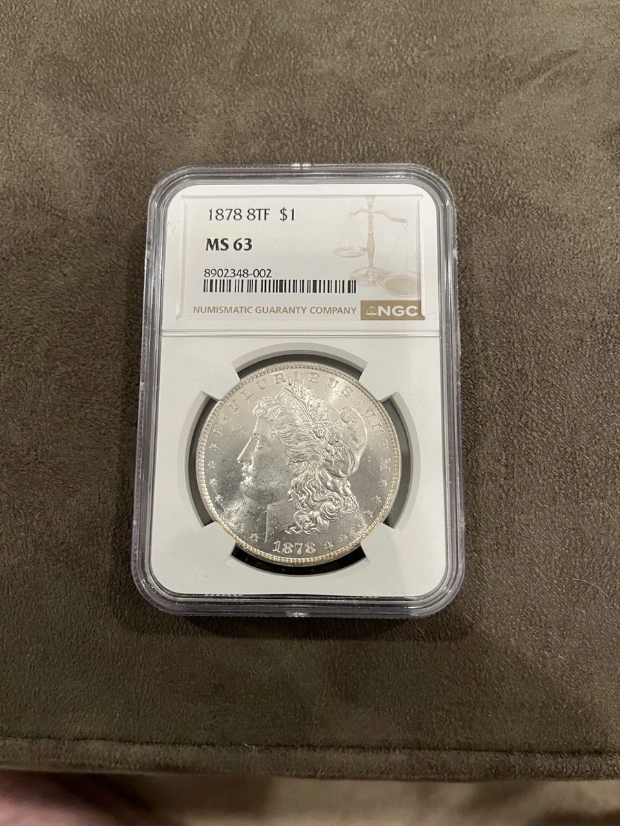 1878 MS 63 Graded Morgan US Dollars for sale | eBay