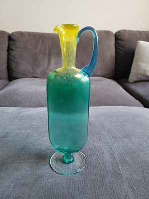 RARE! Kosta Boda BON BON Kjell Engman Glass Urn Pitcher Vase
