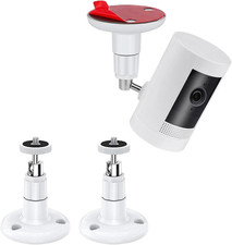2 Pack Adjustable Security Wall Mount for Ring Camera Stick up Cam Battery,Indoo