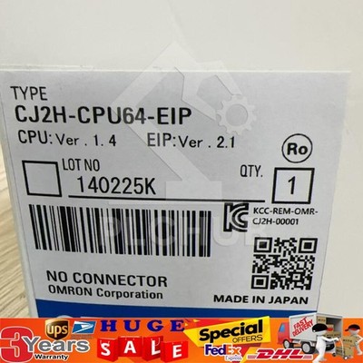 New OMRON CJ2H-CPU64-EIP CPU unit EtherNet / IP module