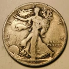 1920 P Walking Liberty Half Dollar 90% Silver  "As Pictured-Not Cleaned"