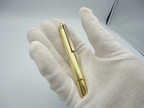 TRAVELER'S COMPANY Solid Brass Fountain Pen Fine Nib Made in Japan New image 4