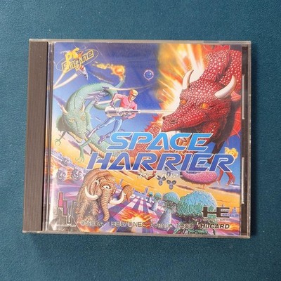 Space Harrier Hu Card PC Engine Tested Works SEGA 8