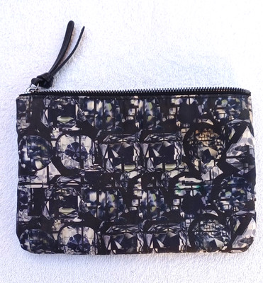 TOP ZUSTAND MULBERRY SCHMINKTASCHE / TASCHE - RAUTENMUSTER
