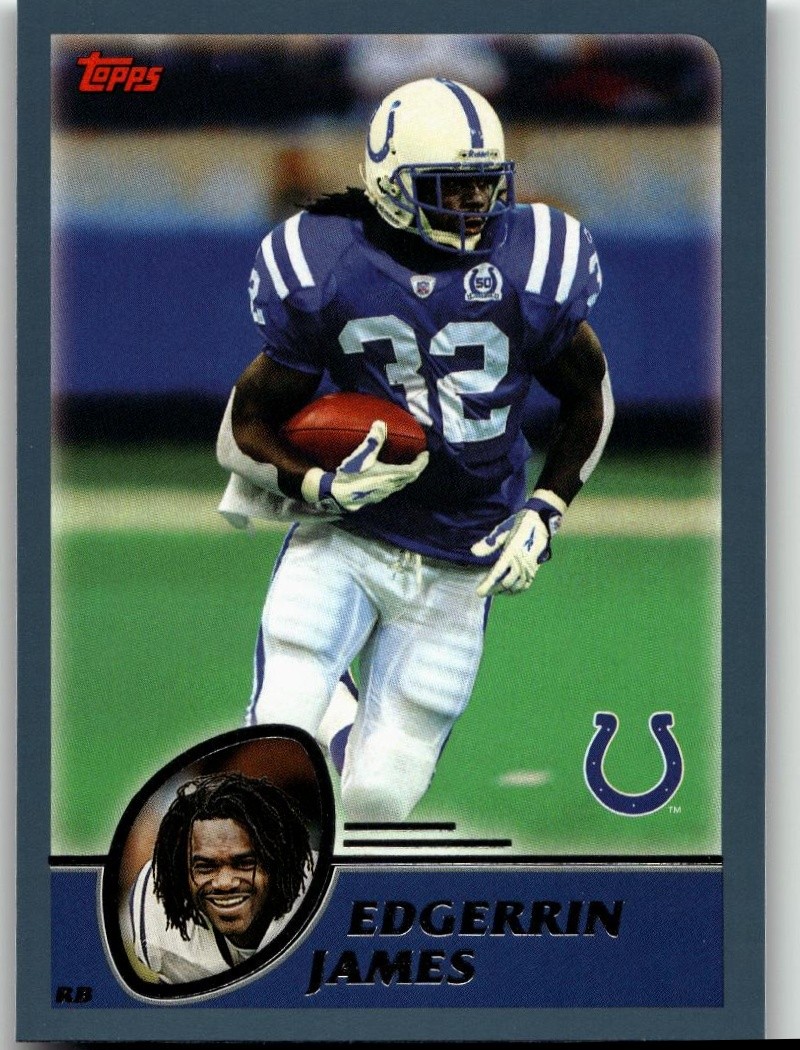Edgerrin James 2003 Topps Football Indianapolis Colts