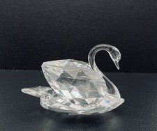 Swarovski Large Swan Figurine Beauties Of The Lake 010005 Crystal Figurine