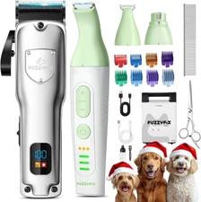 Dog Grooming Kit, Dog Clippers for Grooming for Thick Heavy Coats, Professional 