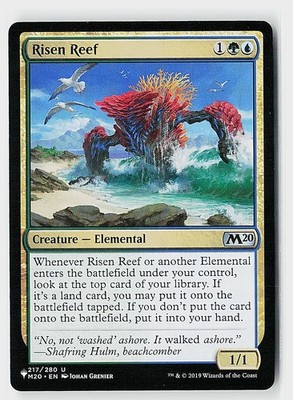 Risen Reef U The List Reprints 217 NM
