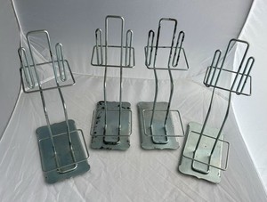 Coffee Syrup Two-Tier Rack - Set of 4 Will Hold 8 Bottles