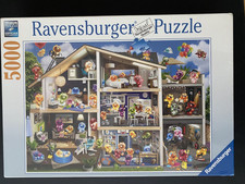 5000 Ravensburger Teile Puzzle PUPPENHAUS Gelini