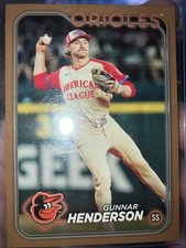 2024 Topps Update Series - 2024 All-Star Game Gunnar Henderson #ASG-5 Gold /75