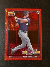 ALEX KIRILLOFF 2021 Topps Archives #192 Red Hot Foil Version #/50 Rookie RC