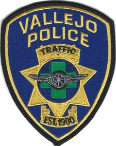 CALIFORNIA - Vallejo Police Department Traffic Unit patch - Est. 1900