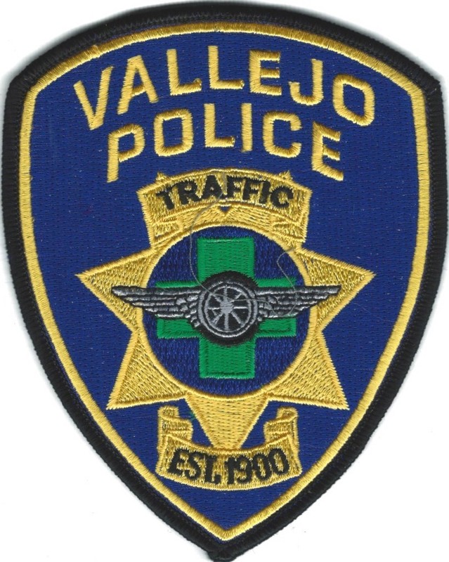 CALIFORNIA - Vallejo Police Department Traffic Unit patch - Est. 1900