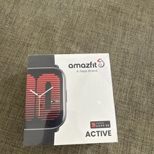 Amazfit Active Smart Watch 42mm Fitness Tracker -Black NEW SEALED, See Pics 