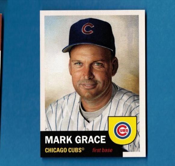 2025 Topps MLB Living Set # 801 MARK GRACE Chicago Cubs 1,547 Printed