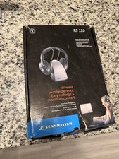 Sennheiser RS 120 II On-Ear Wireless Stereo Headphone System - Silver