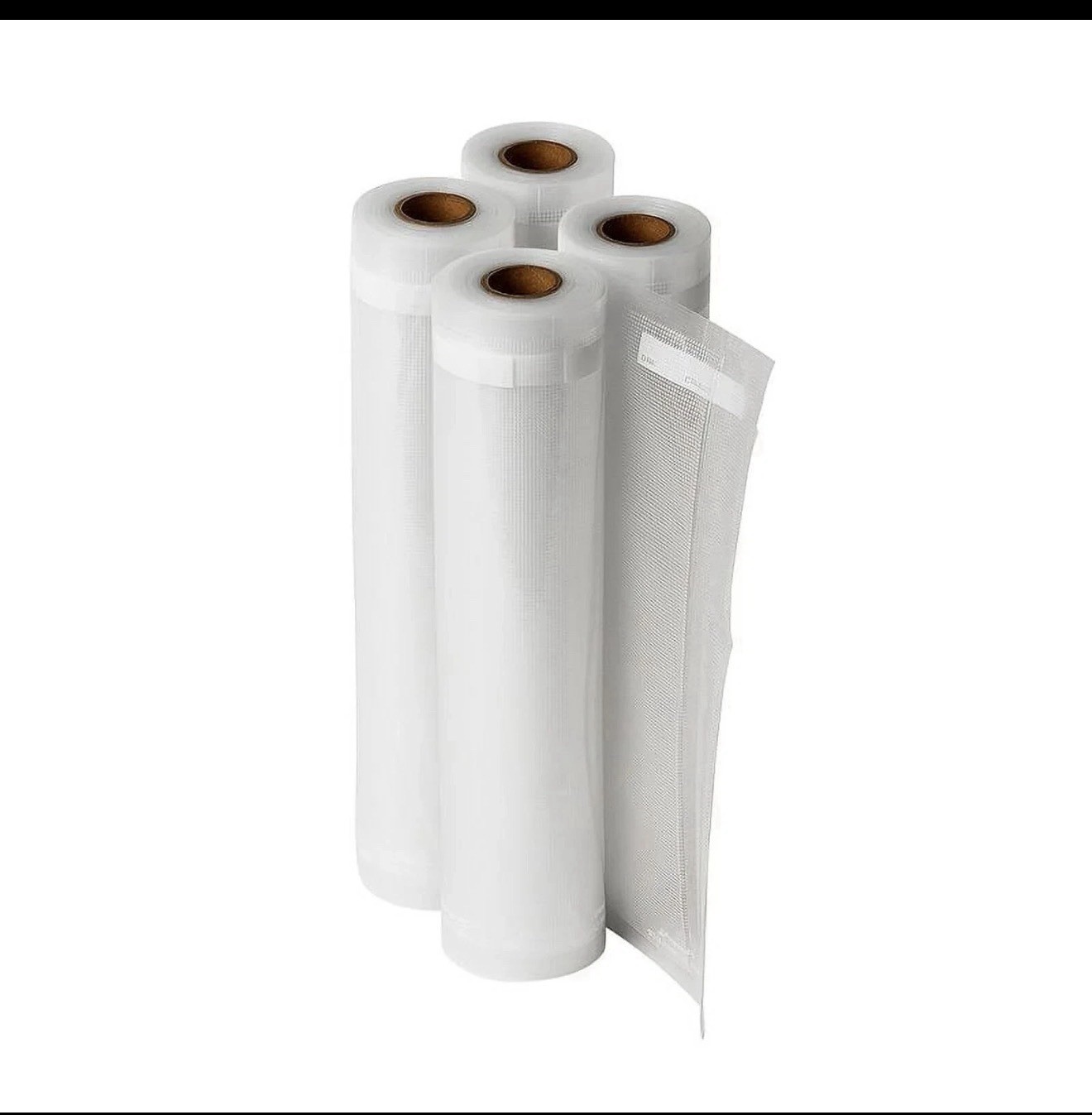 PowerXL Duo Nutrisealer Vacuum Sealer 11” Wide Bags 4-Pack -80ft BPA- Free Roll