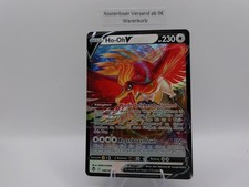 Pokemon Karte Ho-Oh V 140/195 Silberne Sturmwinde Ultra Rare Near Mint Deutsch