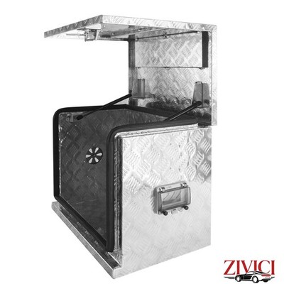 24x15x19'' Aluminum Storage Tool Box Generator Ute Caravan Camper