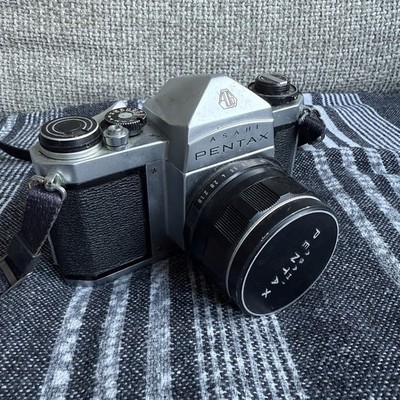 Asahi Pentax analoge Spiegelreflexkamera Super Takumar Objektiv 1:1,8/55