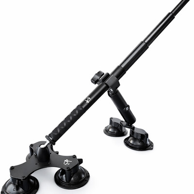 TucanMounts 360° Action Camera Car Mount   5-Point Suction, High-Speed Stable