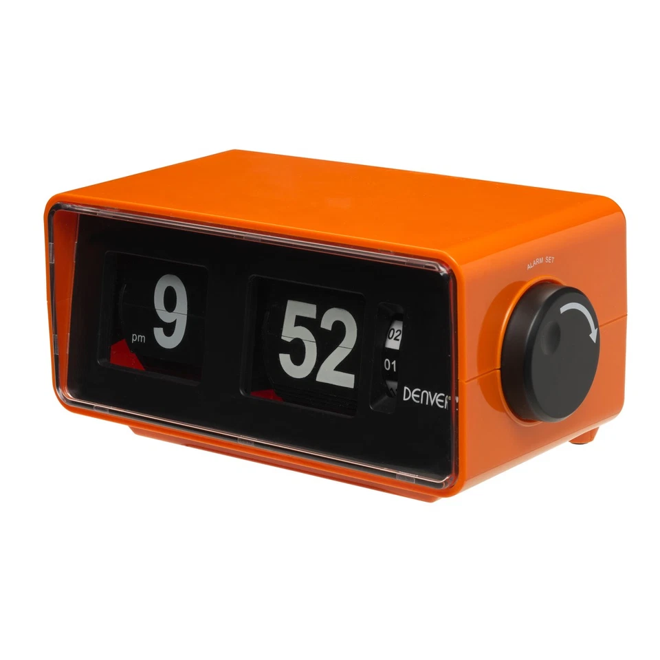 Denver Retro Radiowecker CR-425 orange "wie neu"