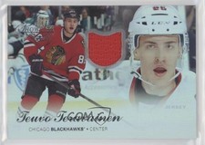 2014-15 Fleer Showcase Flair Row 0 Rookies Jerseys Teuvo Teravainen #53 2d8