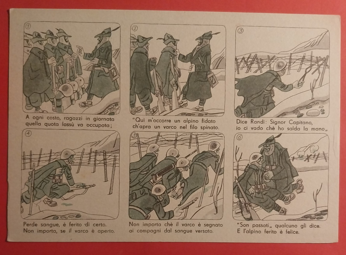 FRANCHIGIA 9° REGGIMENTO ALPINI SATIRICA (C. 114)