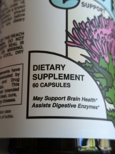 Natures Craft Liver Support Supplement With Milk Thistle 60 Capsules Exp.02/2027 - Picture 5 of 8