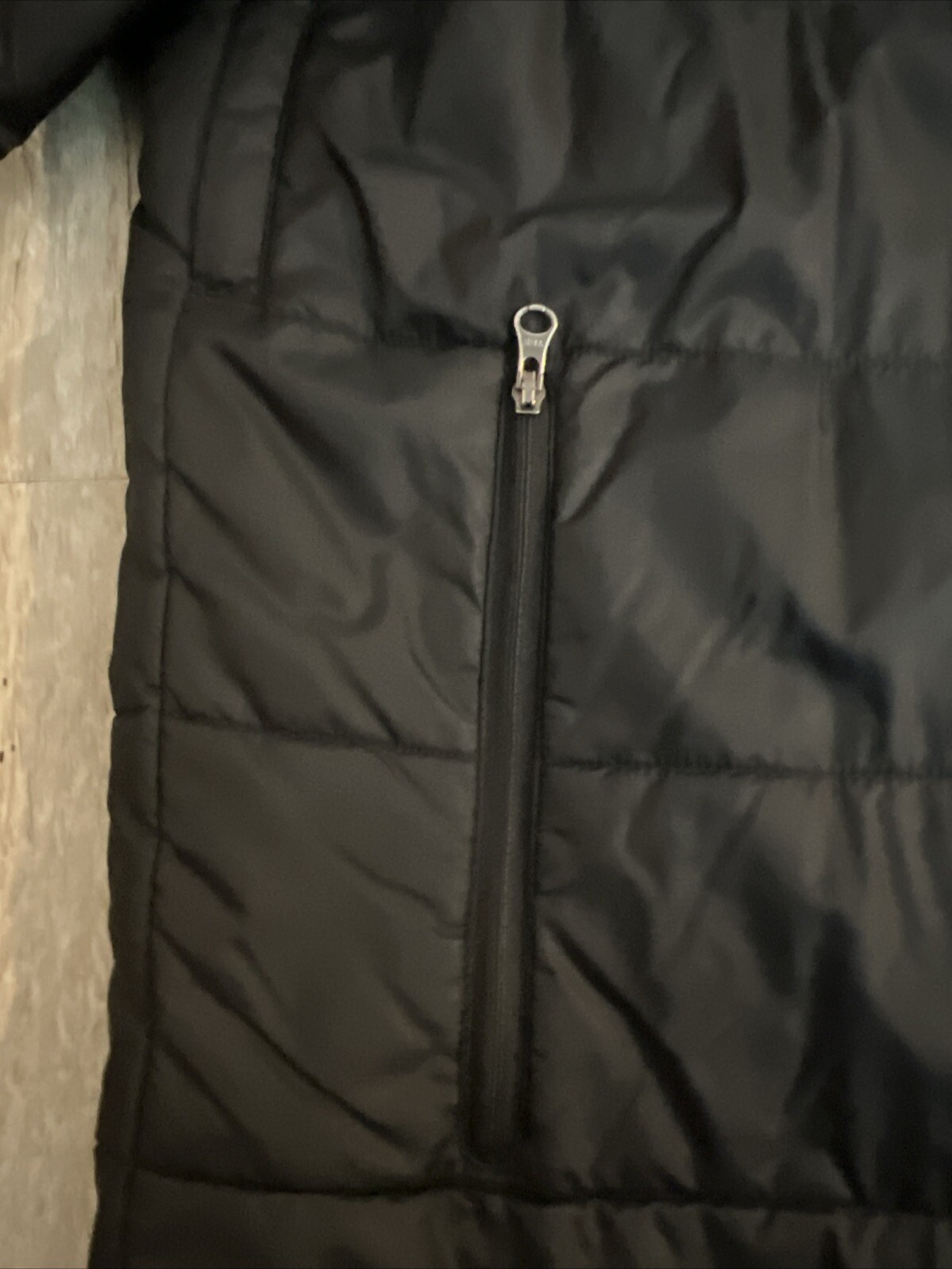 Marmot Men's Medium Solid Black Full Zip Zipper P… - image 4