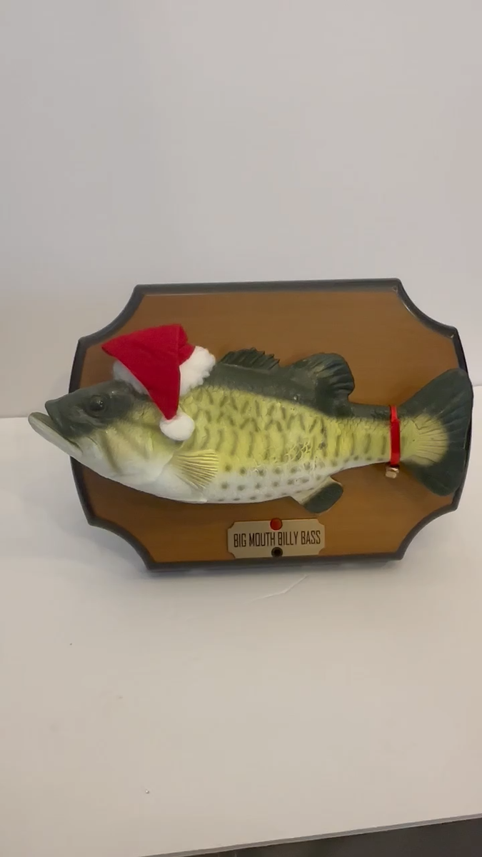 Big Mouth Billy Bass The Singing… Amazon.com: Big Mouth Billy Bass Motion-Activated Singing