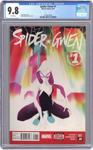 Spider-Gwen #1 CGC 9.8 Rodriguez Cover Latour First Solo Title 2015