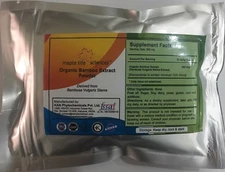 Bamboo Extract Powder 70% Organic Silica Pure & High Quality