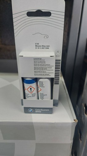 NEW BMW Genuine Misano Blue Metallic C1D Touch Up Stick Pen Set | eBay