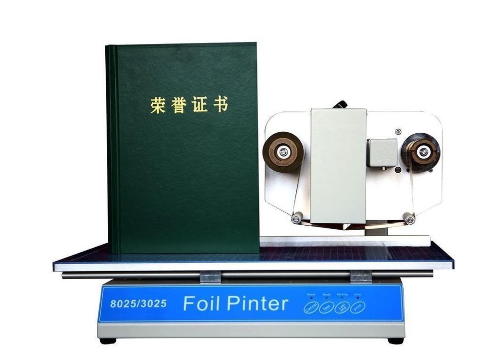 Digital gold foil paper 8025/3025 version of bronzing machine used  b