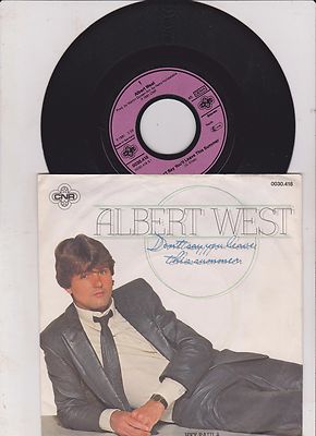 7'' Albert West - Don´t say you leave this Summer