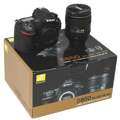 Nikon D850 Camera And 24-120mm Vr Lens UK Next Day Delivery