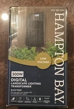 Hampton Bay ER-300-1215-AL Low Voltage 300W 3 Channel Landscape Transformer