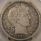 1915-D Barber Half Dollar 50c PCGS Certified VF20