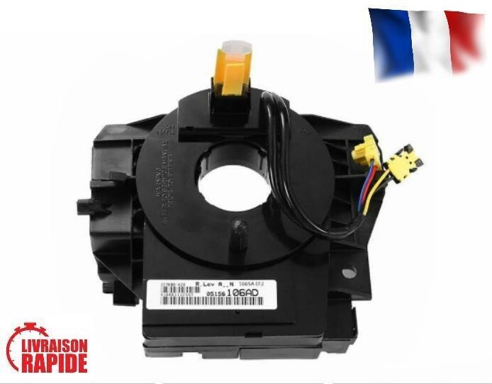 Volant Jeep Grand Cherokee WK noir remplacement pour commandes au volant