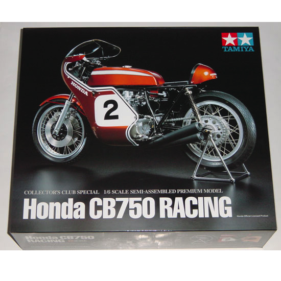 Tamiya 23210 Honda CB750 Racing Semi-Assembled Premium Model 1/6